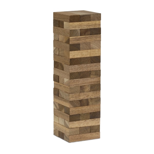 Wobble Tower med trälåda
