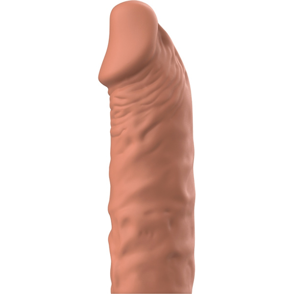 Virilxl - Nestemäinen silikoni V5 ruskea peniksen pidennys