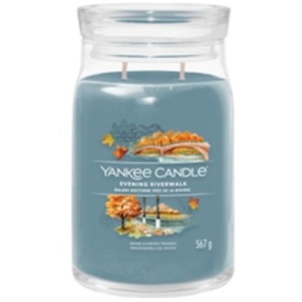 Yankee Candle - Evening Riverwalk Signature Candle ( večerní procházka u řeky ) - Vonná svíčka 368.0g