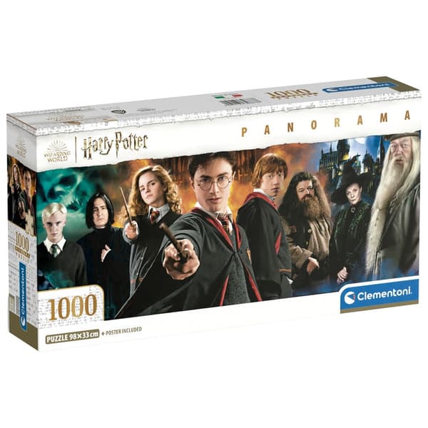 Harry Potter 1000 brikker panoramapuslespil for voksne