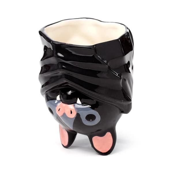 3D-fladdermusmugg, unik design, perfekt för Halloween-dekor
