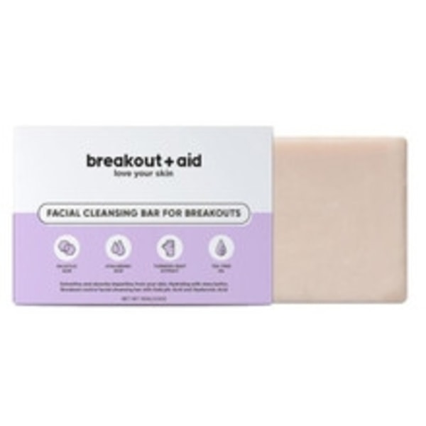 Breakout+aid - Facial Cleansing Bar For Breakouts (problematic skin) 100.0g