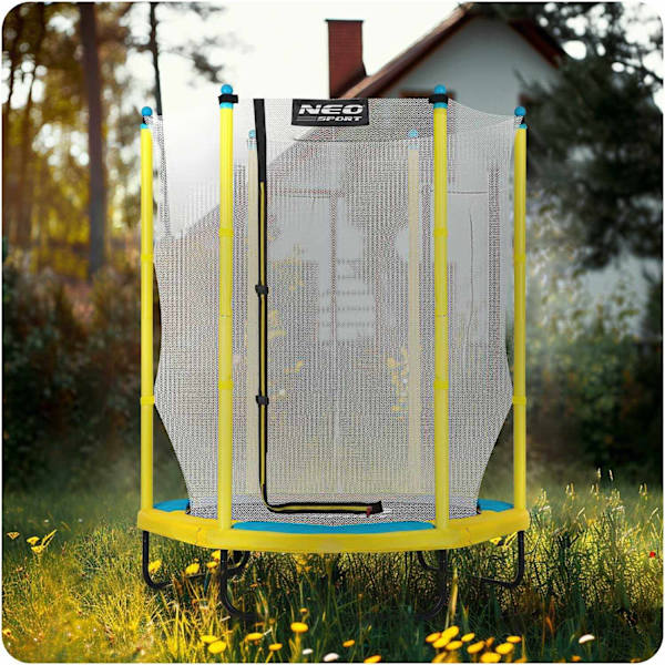 Lasten trampoliini puutarhaan 140 cm (4,5 ft) Neo-Sport