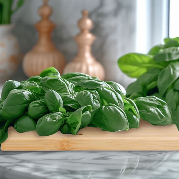 Dubbelbelagd skärkniv med bräda