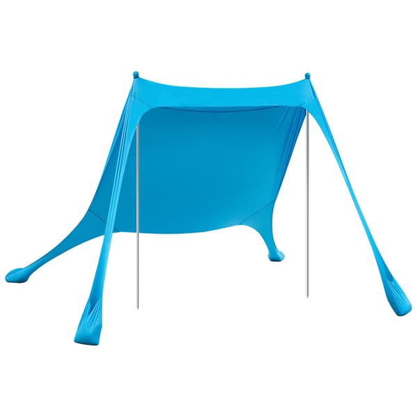 Pop-up strandtält med tak, UPF50+, 2,3 x 2,3 m