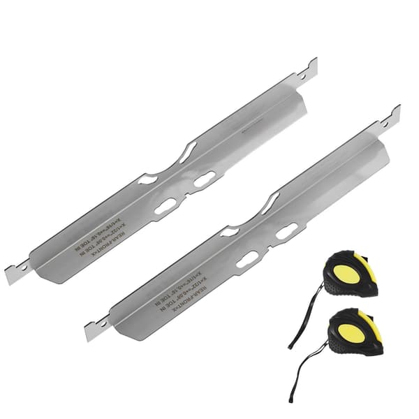 Hjulinställningsverktyg, 2-pack rostfria tåplattor med tejp