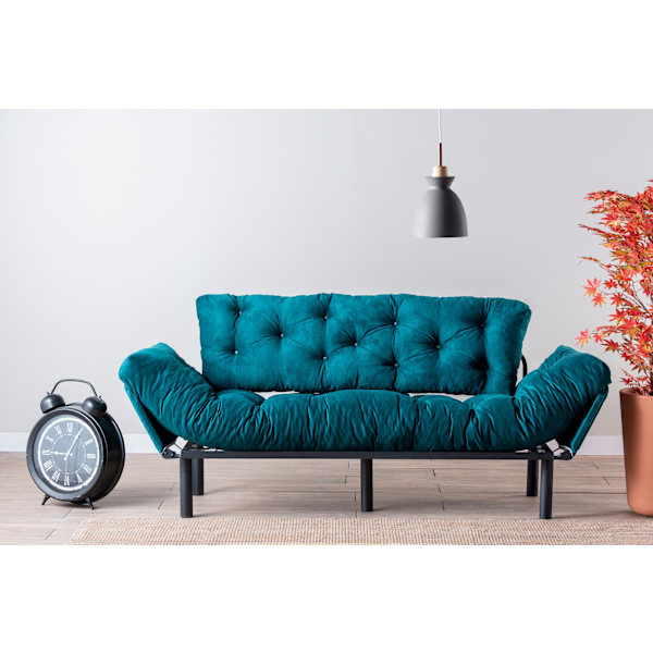 3-Pers. Sovesofa Nitta Triple - Petrol Green