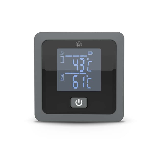 Bluetooth-kødtermometer, dobbelte prober, smart app-styring