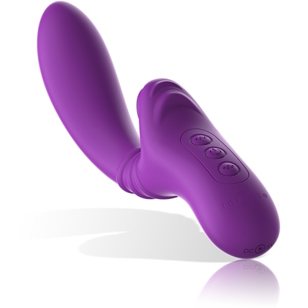 Intensiv - Harry Flexibel Vibrator med lila tunga