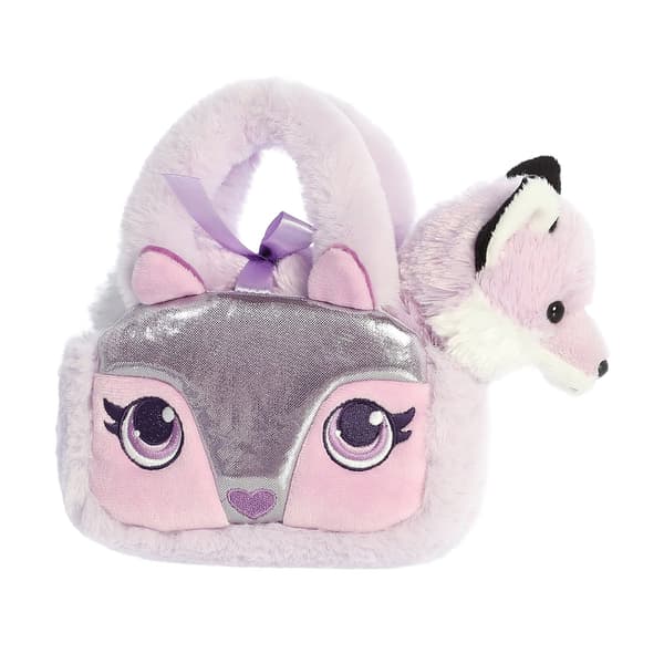 Aurora Fancy Pals Legetøjsræv i taske, 20 Cm