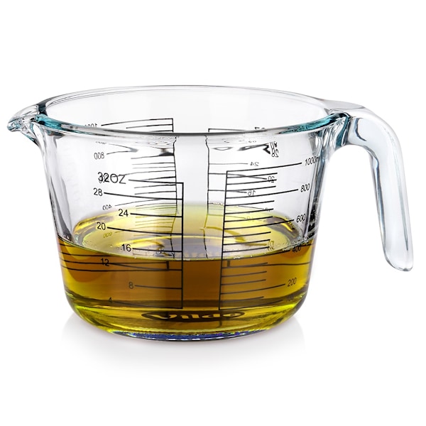 Køkkenmålebæger i glas 1 l