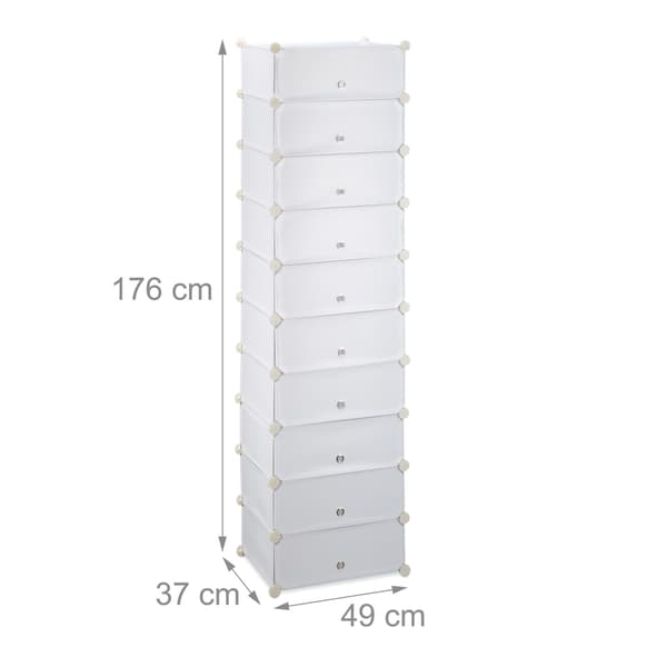 Kenkähylly 10 tasoa