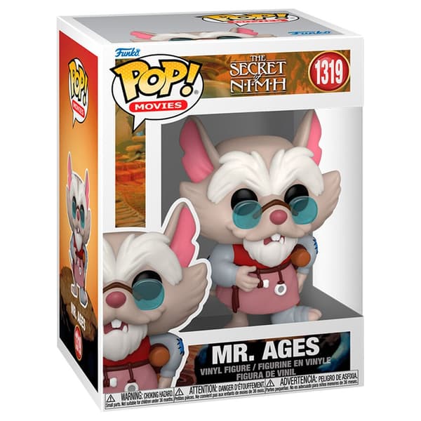 Hemmeligheden bag Nimh Mr. Ages Action Figur, 6-tommer samleobjekt