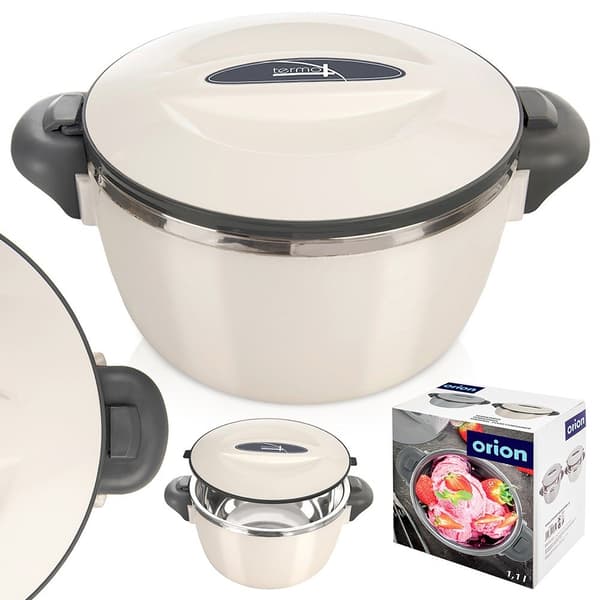 ORION Termoskål 1.1 liter plast/rustfrit stål 128519
