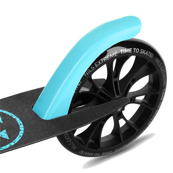 Sort sparkescooter, foldbar, letvægtsdesign