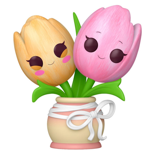 Flora Tulip Pop Figur - Samlerbart vinyllegetøj