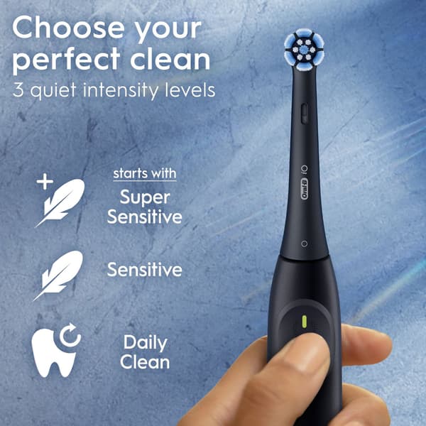 Eltandborste iO Simply Easy Clean Night Black