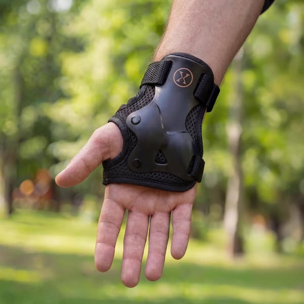 Skridskoskyddsset, handled, armbåge, knä, storlek L