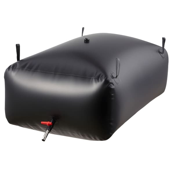 Vattenbehållare, 540L hopfällbar PVC läckagesäker