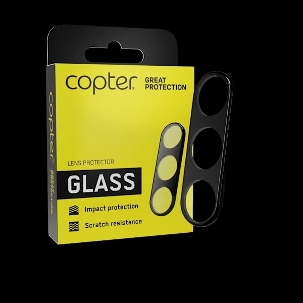 Copter iPhone 16 / 16 Plus Exoglass linsskydd