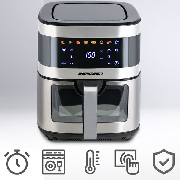 Airfryer Berdsen BD-656 sølv