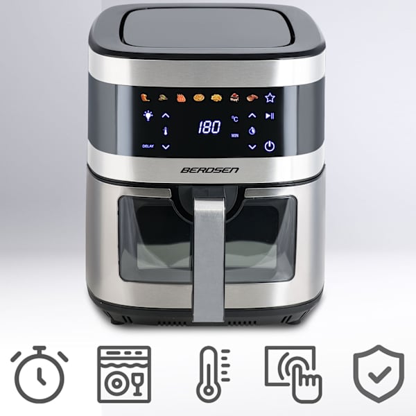 Luftfritös Berdsen BD-656 silver