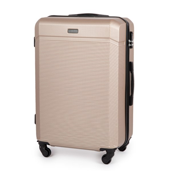 Medelhård ABS-reseväska M 22' STL945 champagne
