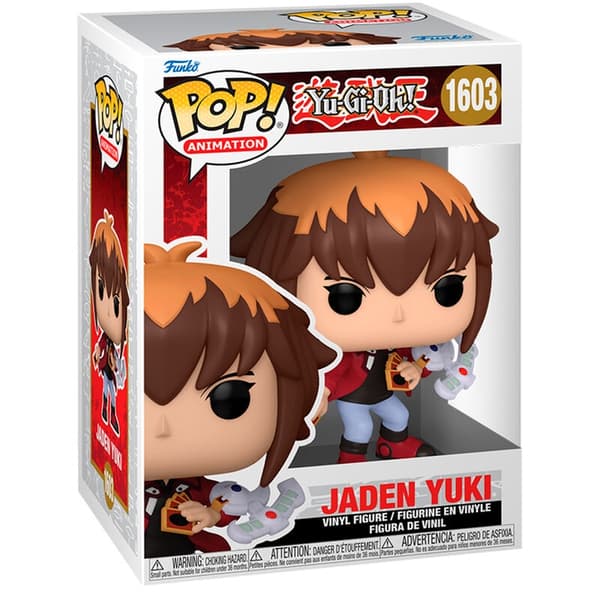 Yu-Gi-Oh! Jaden Yuki POP-figur, samlelegetøj, 4-tommer