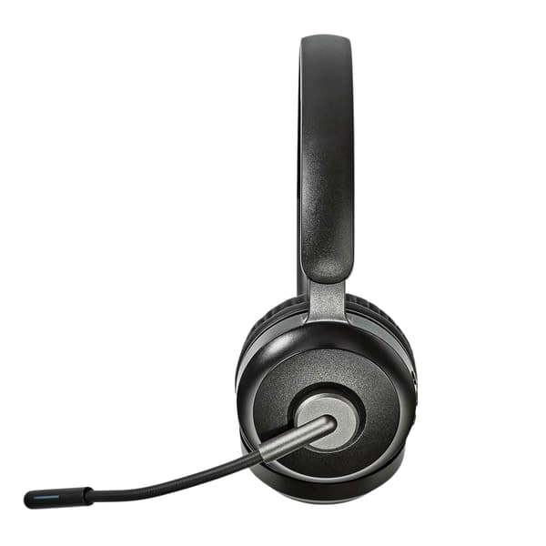 PC-headset | On-Ear | Stereo | Bluetooth | Fold-Away Mikrofon | Sort