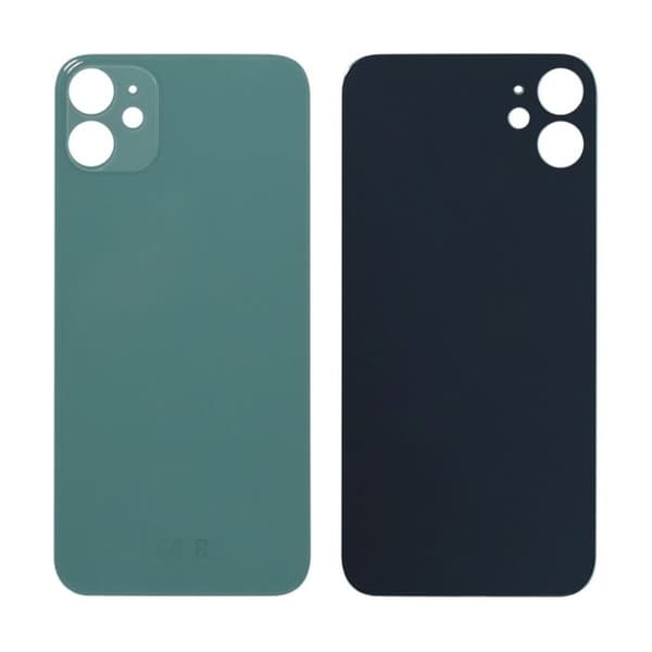 iPhone 11 bagglas, høj kvalitet, grøn, uden logo