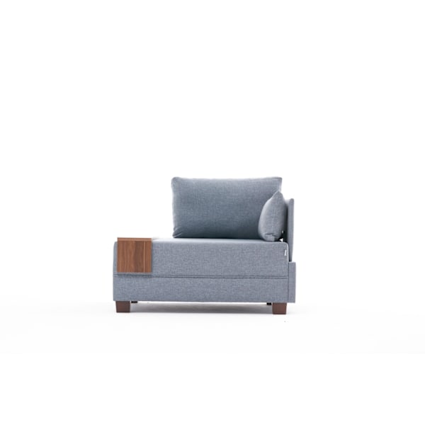 1-sædet sofa flyve højre - lyseblå
