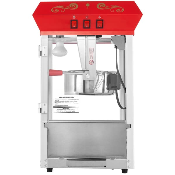 Popcornmaskin, 850W vattenkokare, 225 ml, 48 koppar
