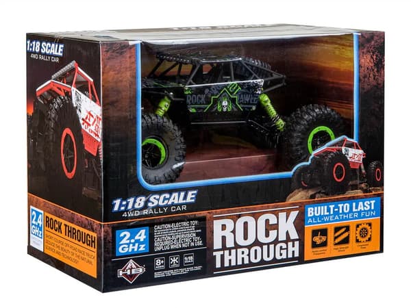 RC-auto Rock Crawler HB 2.4GHz 1:18 vihreä