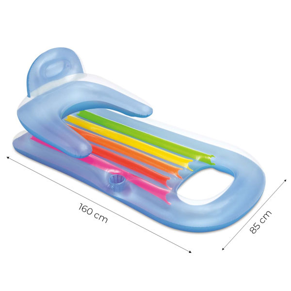 Ilmatäytteinen patja uintiin Intex 58802 sininen