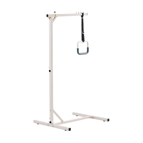 Fristående sängtrapetsstång, 112 kg, justerbart handtag