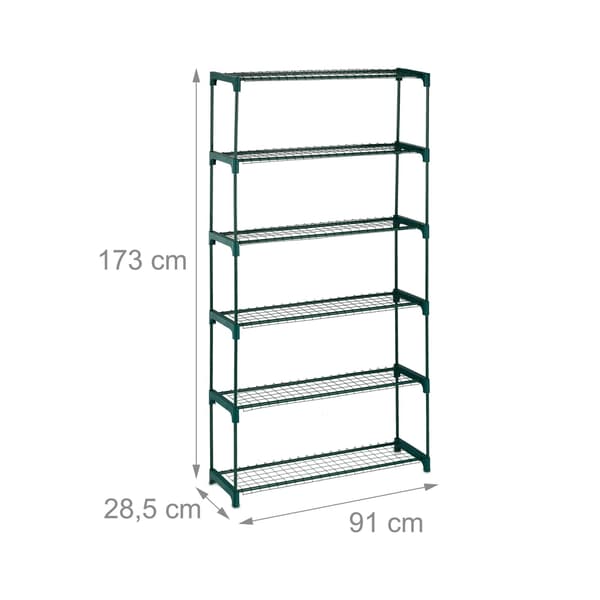 Hylde til planter 6 hylder
