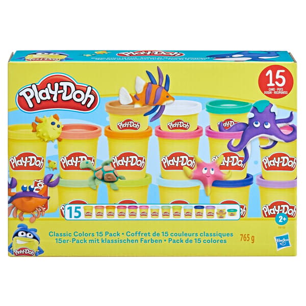 Play-Doh Classic Colors 15-pack, 228 g burkar