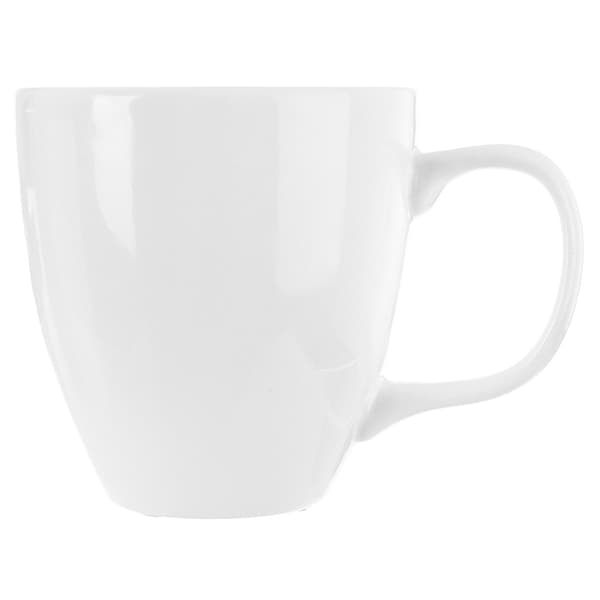 MONA valkoinen posliinimuki 400 ml