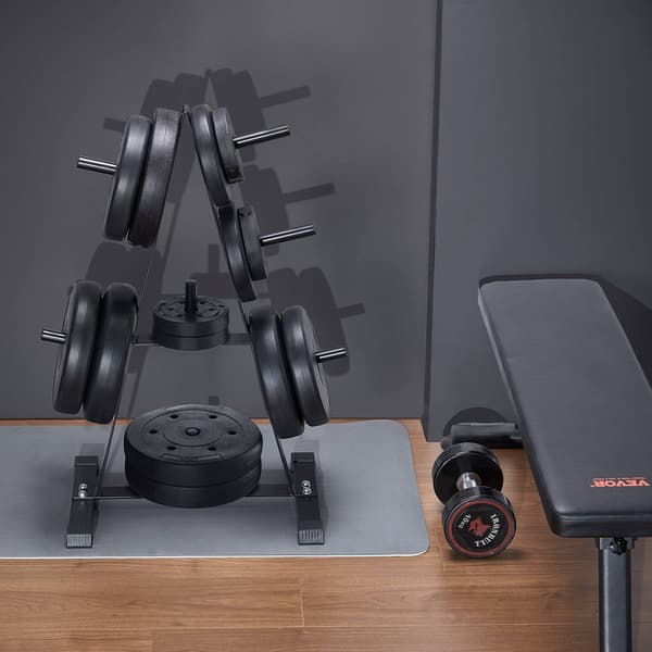 Viktplatteställ – A-ram, 2,5 cm, 225 kg