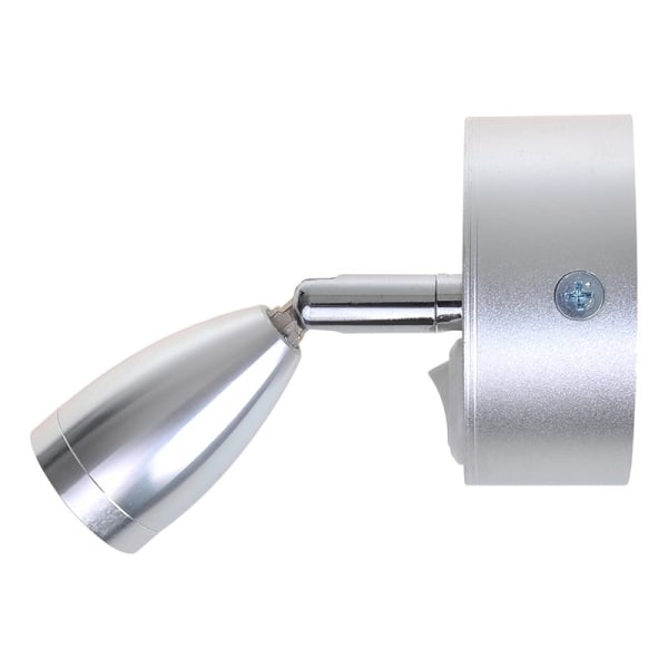 Pinta-asennettava kohdevalo 1-led kääntyvä 12V 160lm Ø65x70-110mm