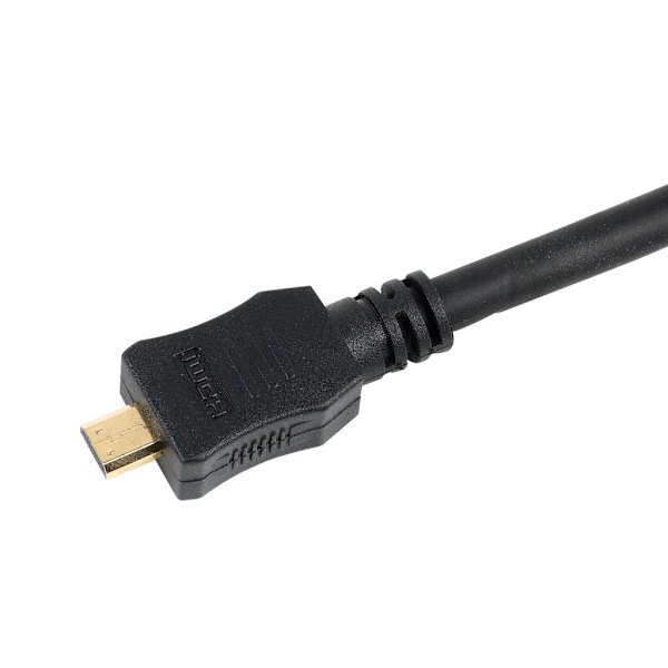 SIGN HDMI til Micro-HDMI-kabel 4K, 1m - Sort