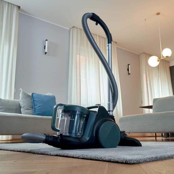 Påslös dammsugare 850W för hemmabruk
