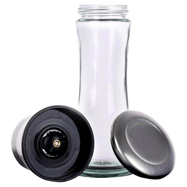 Justerbar Handkvarn för Peppar och Salt