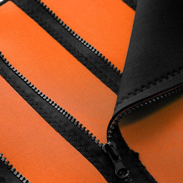 Neopren taljestøtte, orange, One Size