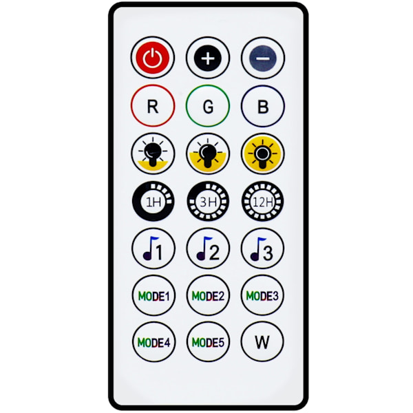 RGB-ljusslinga med fjärrkontroll och WiFi Tuya IP65 5 m