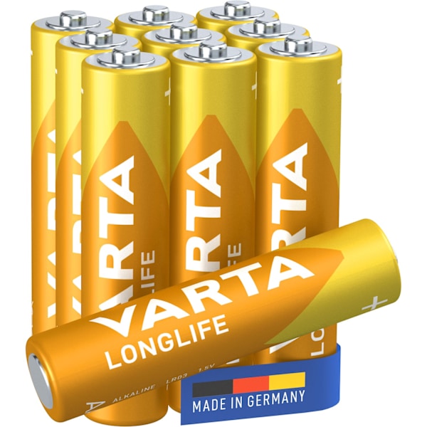 Longlife AAA / LR03 Batteri 10-pack
