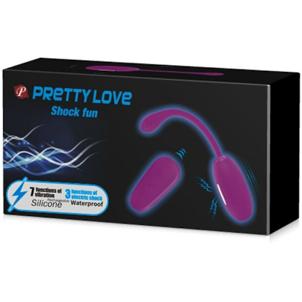 Pretty Love - Chock Roligt Vibrerande Ägg Och Elektrochock