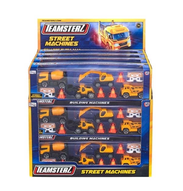 Teamsterz Die-Cast Models -rakennuskoneet