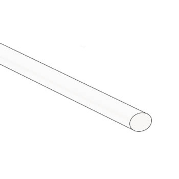 Krympeslange 4,8Mm - Hvid - 50 Stk