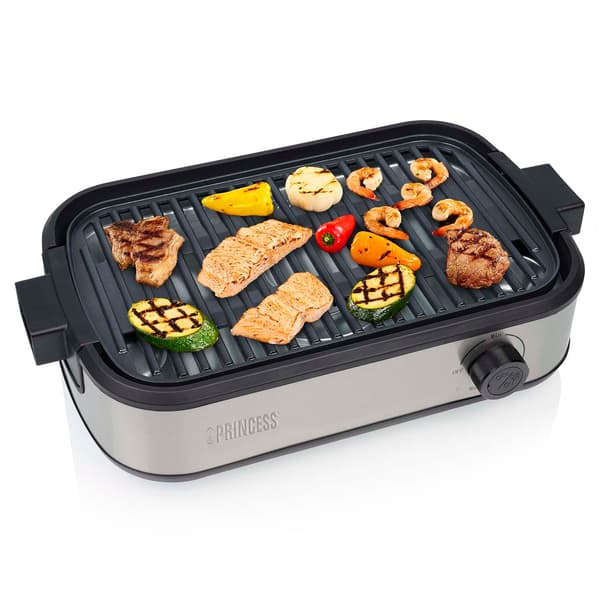 Røgfri indendørs grill, 35x21cm, 1800W